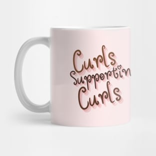 Curls Supporting Curls v10 Mug